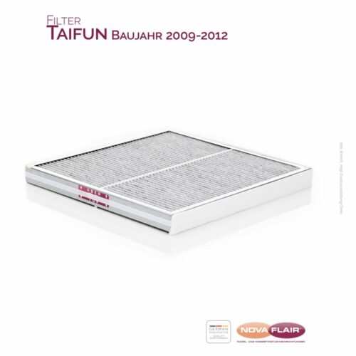 Nova Flair Aktivkohle-Kombi-Lamellenfilter Taifun Modelle ab 2009-2012