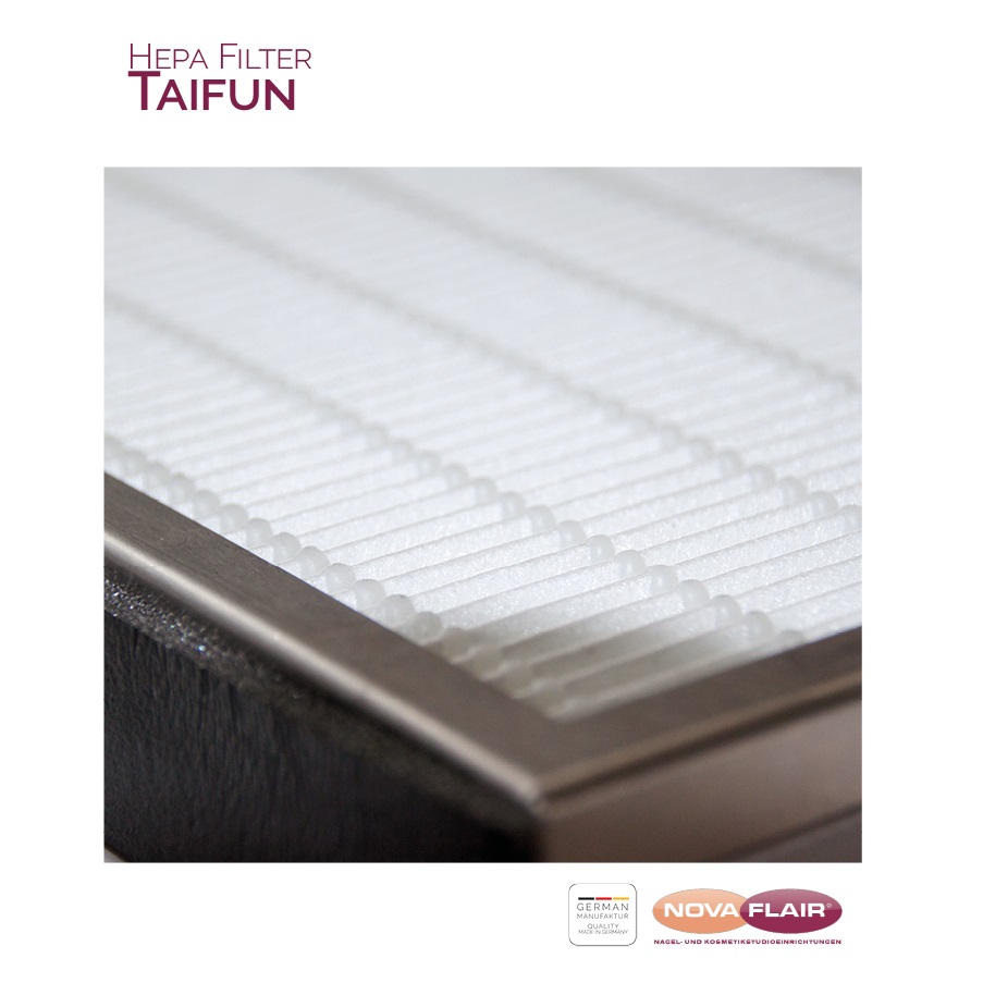 Nova Flair HEPA-H13 Hochleistungsfilter für Taifun GrennTech Staubabsaugungen